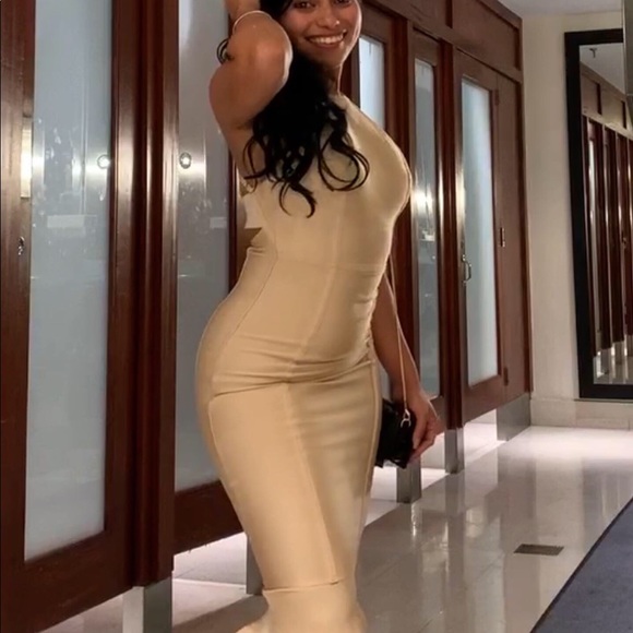 PLT GOLD DRESS - Picture 2 of 4